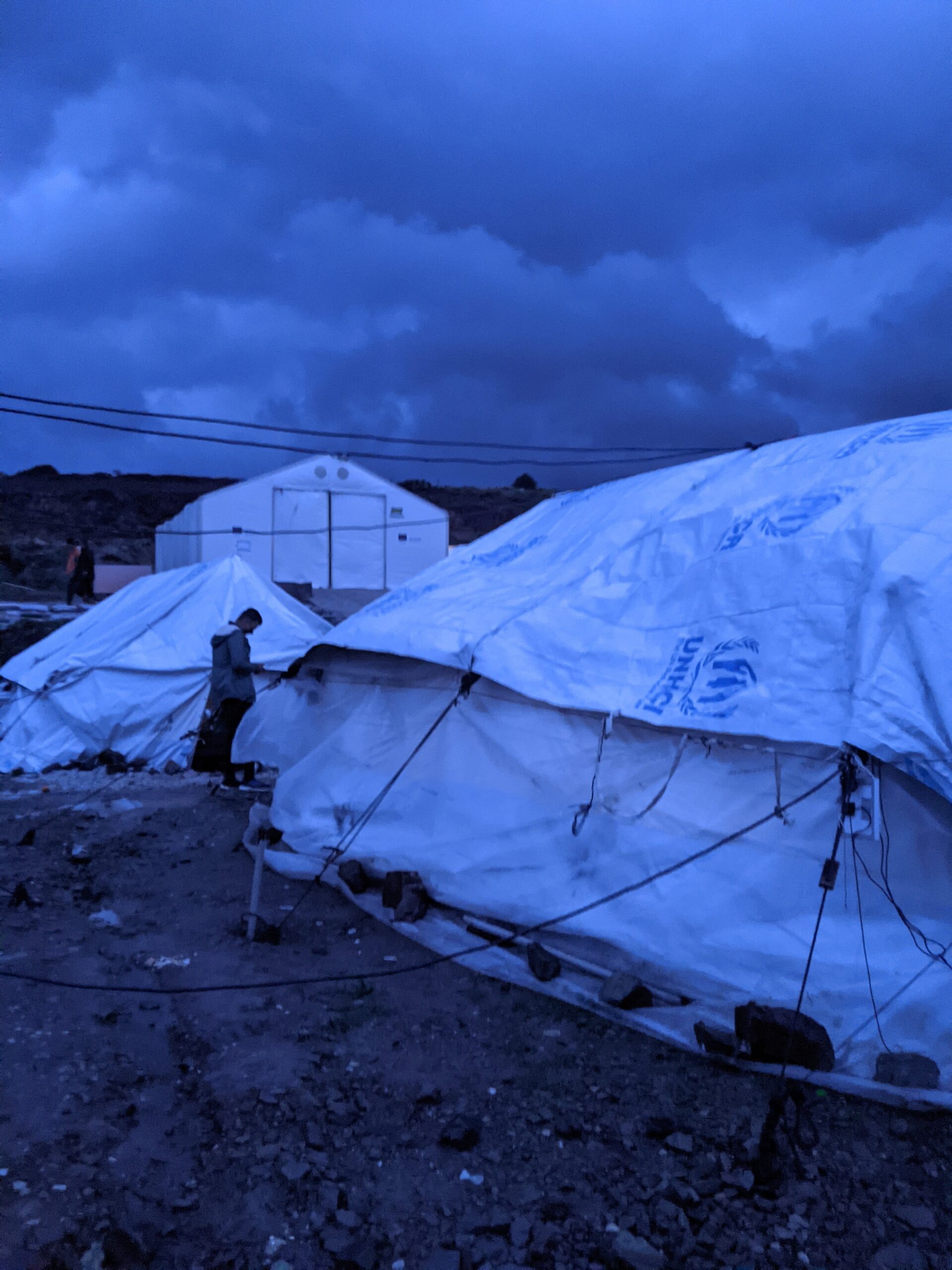 Kara Tepe Camp auf Lesbos
